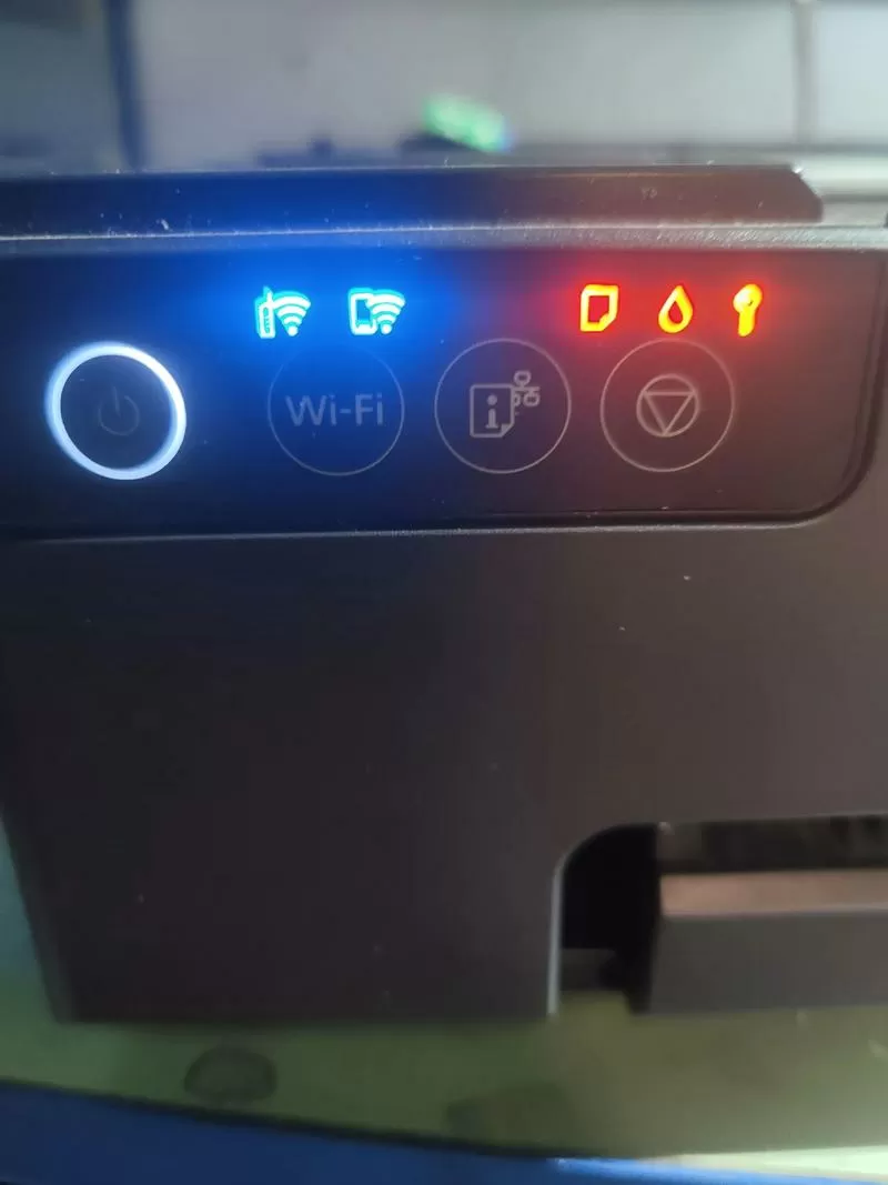 爱普生打印机故障灯闪烁