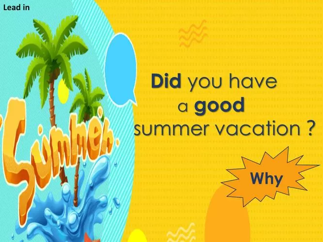 Go on vacation