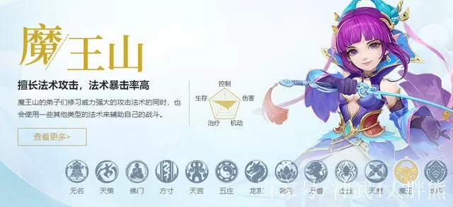 神武4门派15门派介绍