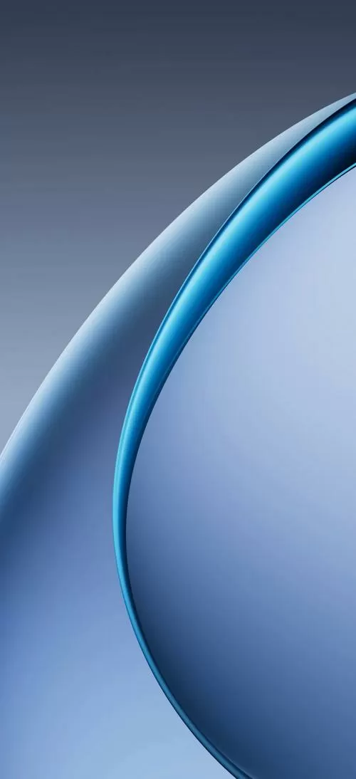 oppo手机桌面出现蓝色圆球