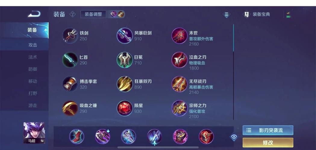 王者荣耀马超S20赛季最新出装方案一览