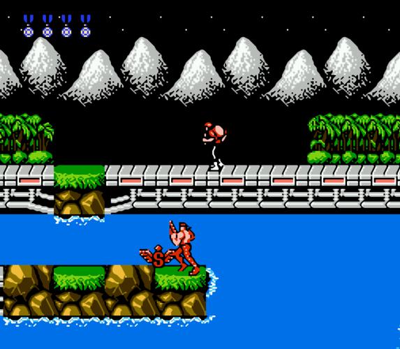 魂斗罗msx2版魂斗罗MSX2(水下八关版) PC