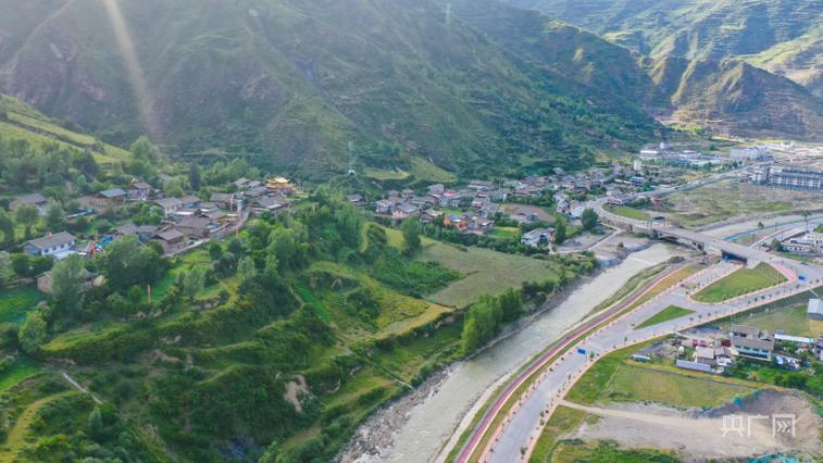 阿坝州旅游地图