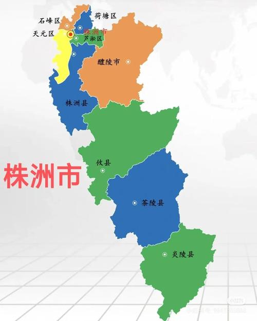 株洲市地图(高清版)