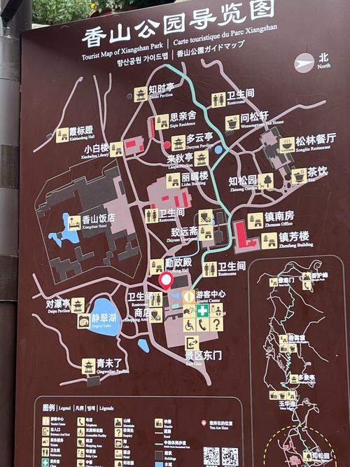 香山公园地图