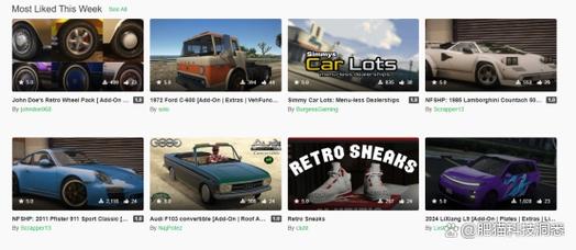 gta5车辆mod整合包v5完整版