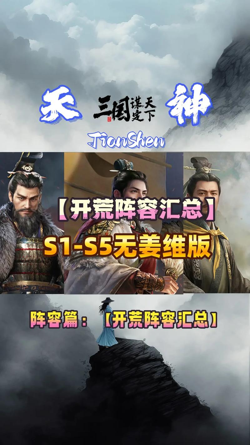 三国:谋定天下开荒阵容推荐