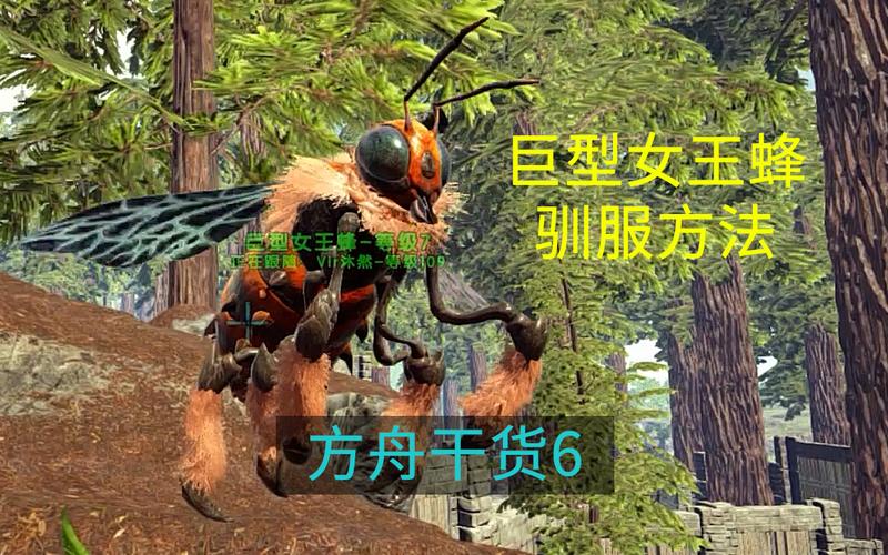 方舟生存进化女王蜂怎么驯养