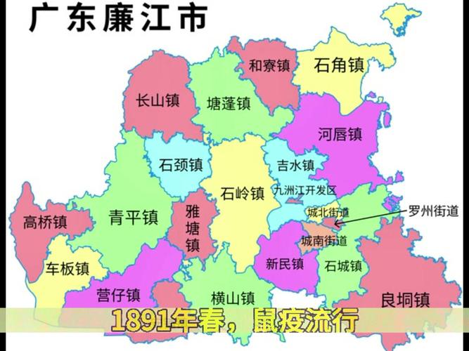 廉江市地图