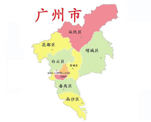广州市高清地图