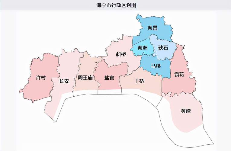 海宁市标准地图
