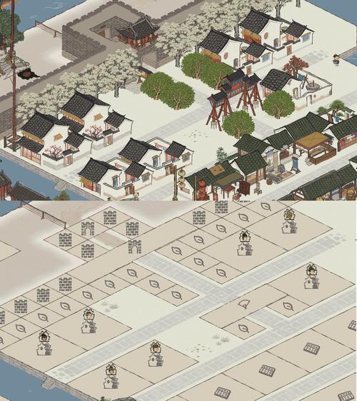 江南百景图【攻略 amp 布局】生产线和人物角色的地图匹配