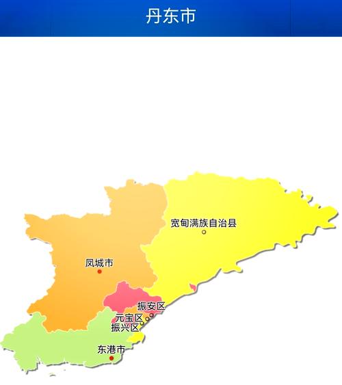 丹东地图高清全图
