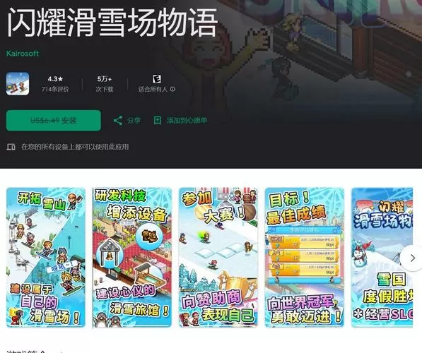 开罗闪耀滑雪场物语下载