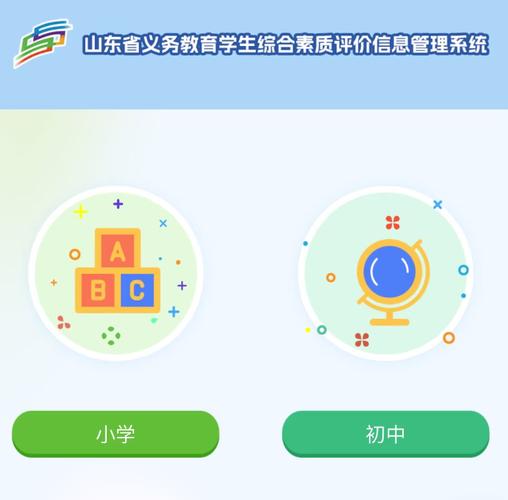 山东省教育云服务平台综合素质评价