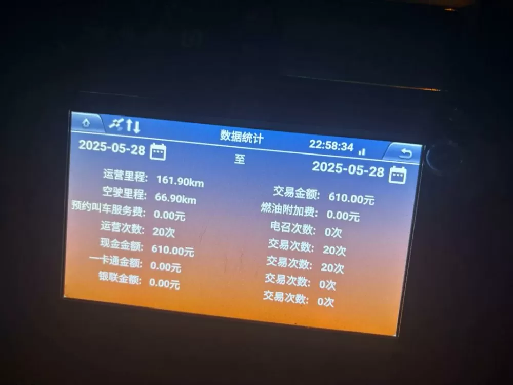 北京跑出租车的真实收入