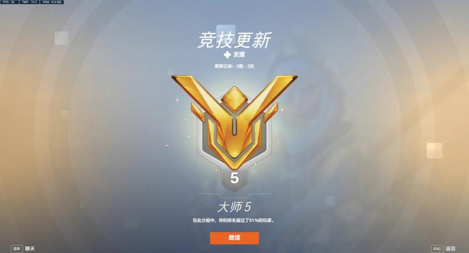 守望先锋段位