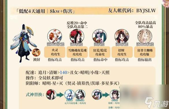《阴阳师妖怪屋》游戏资源怎么合理分配打造最强式神组合