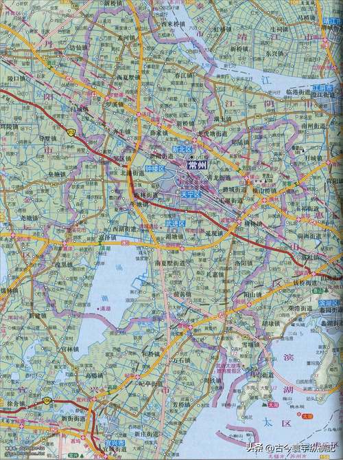 江苏省交通地图全图高清版