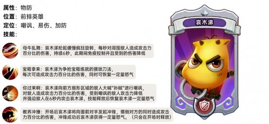 我叫MT橙卡哀木涕技能及天赋解读攻略