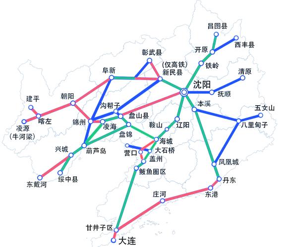 辽宁省北部交通地图全图高清版