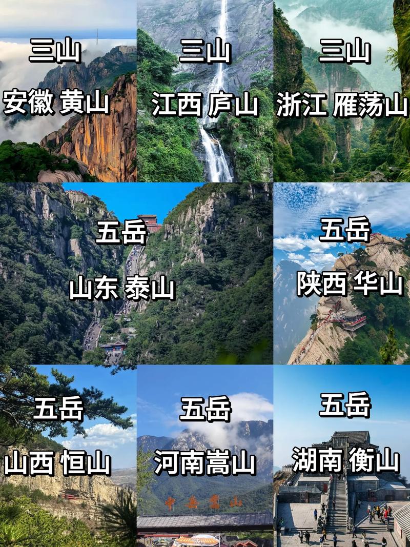 五岳是指哪五座山?