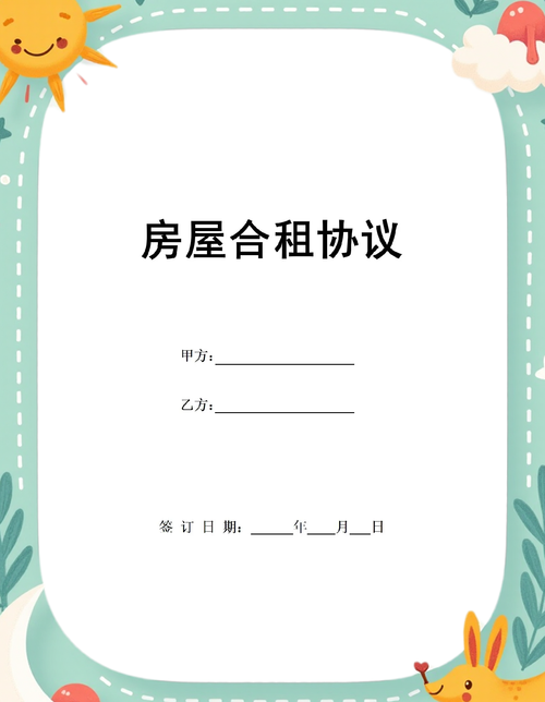 租房合同模板缩略图