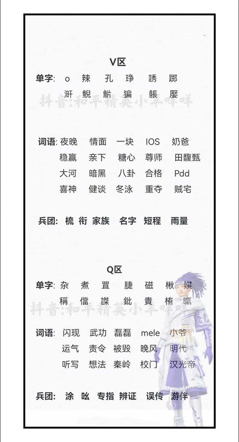 和平精英罗马音单字id可复制大全 最新日语字