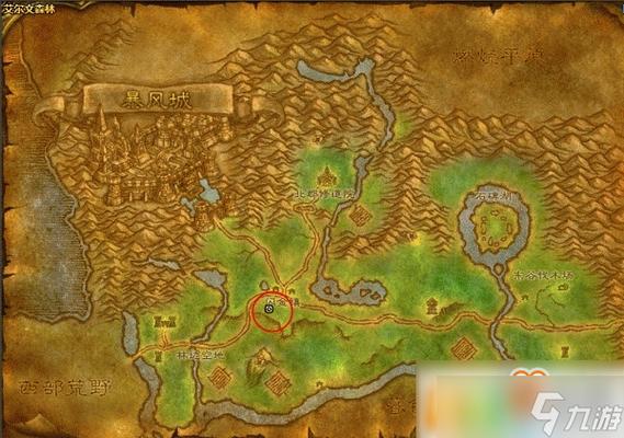《魔兽世界》艾尔文森林飞行点在哪里详细攻略及地图解析