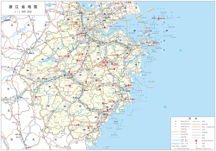 浙江交通地图