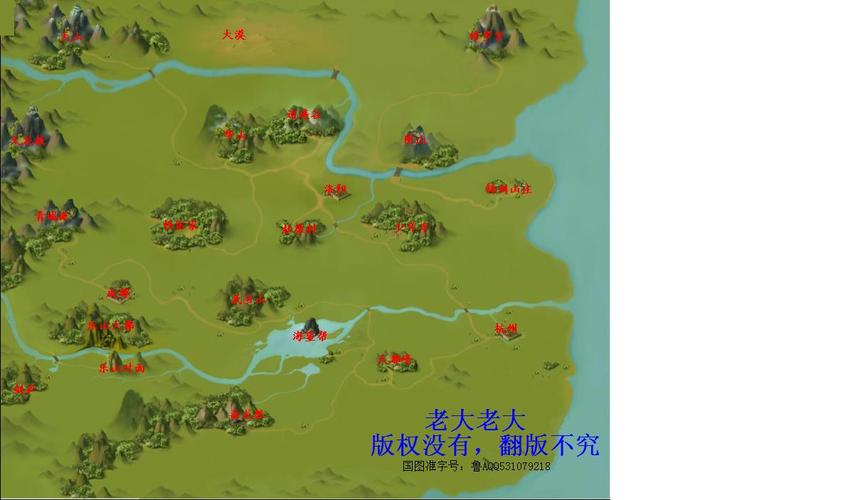 武林群侠传大地图