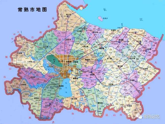 常熟市地图