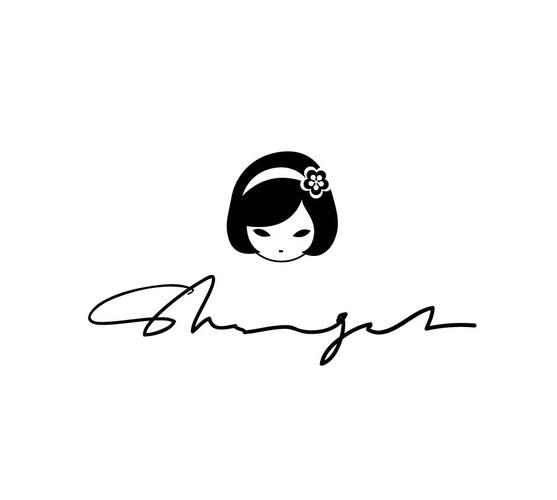 黑白女生头像