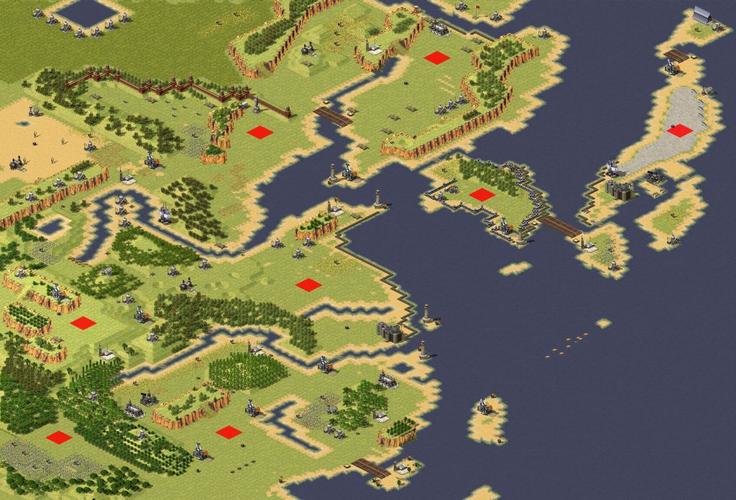 红警2地图