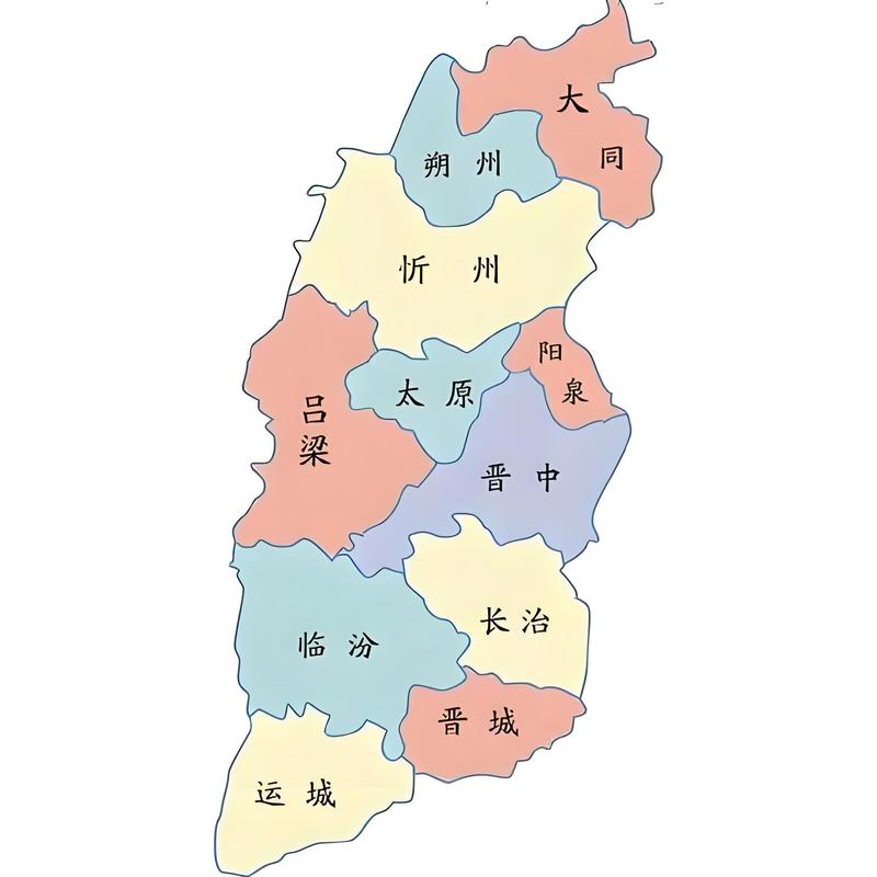 山西地图全图高清版