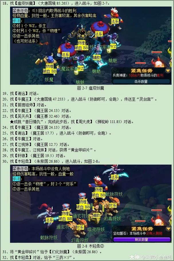 梦幻西游黄金甲之谜神器任务攻略
