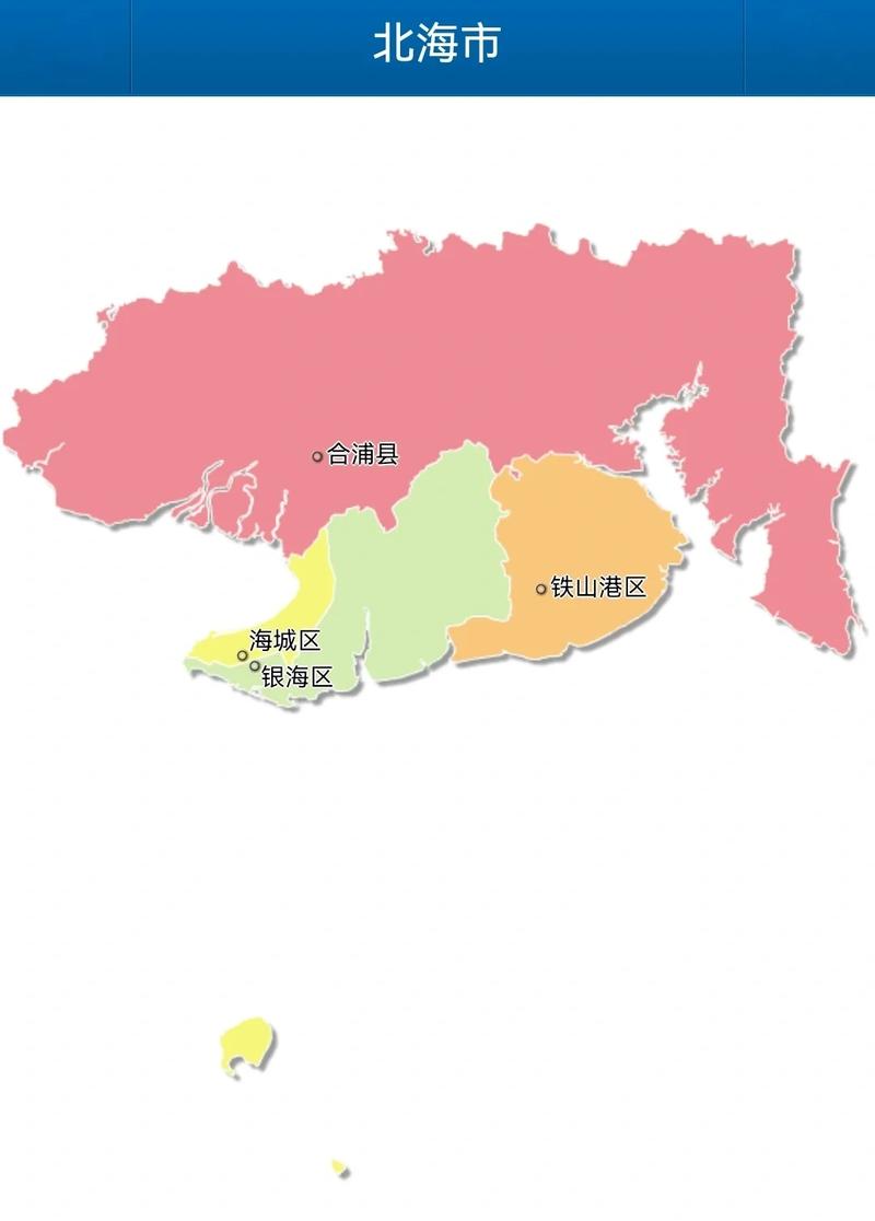 北海地图