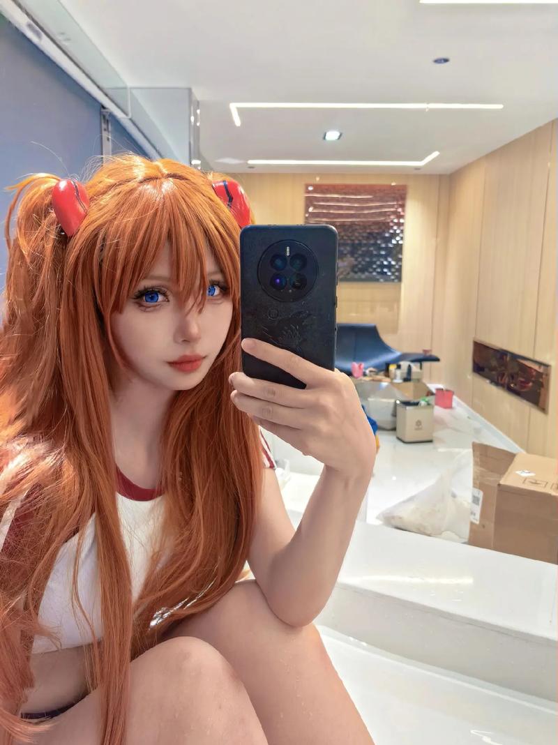 COSPLAY图赏:俄妹COS《EVA》泳装明日香连体美照海量