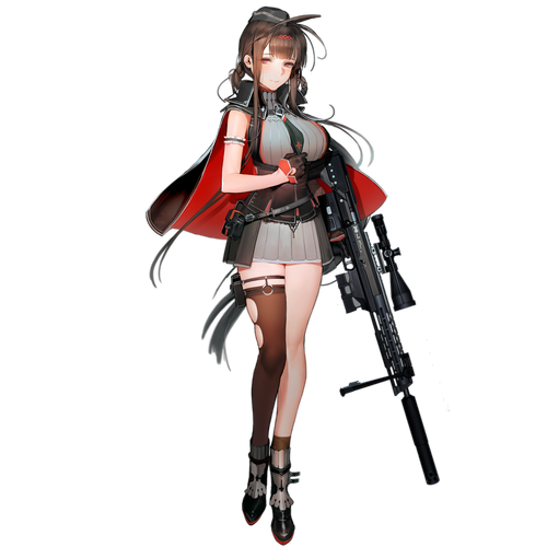 《少女前线》夏活五星狙击枪dsr50战术人型百科