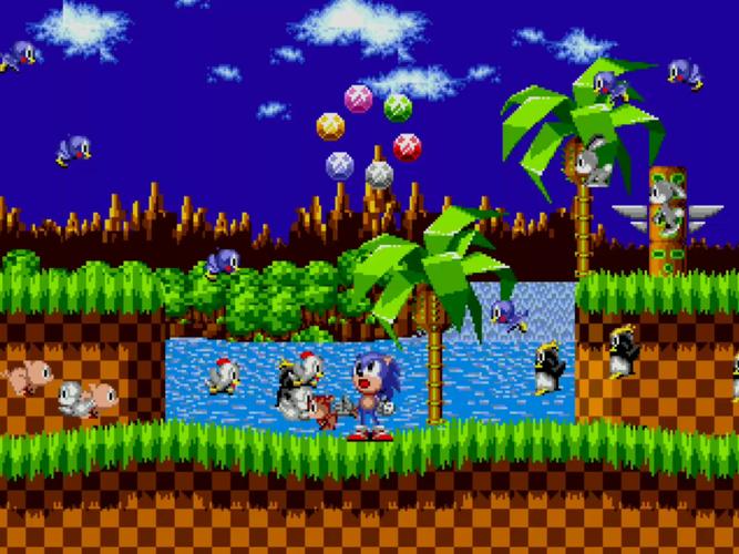 刺猬索尼克游戏(Sonic1)