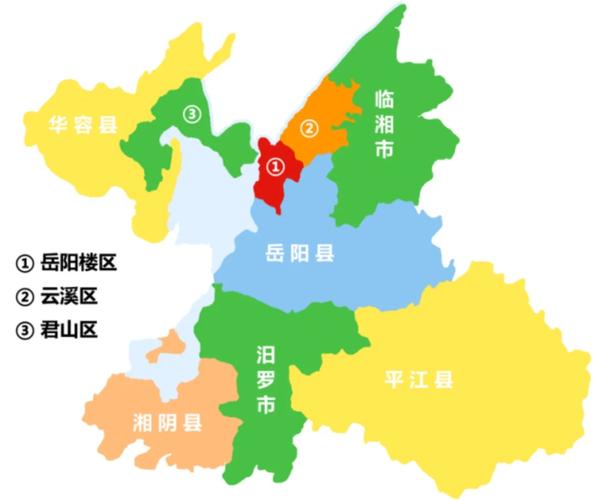 岳阳市地图