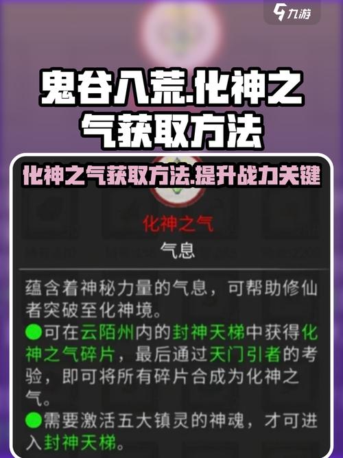 鬼谷八荒化神之气