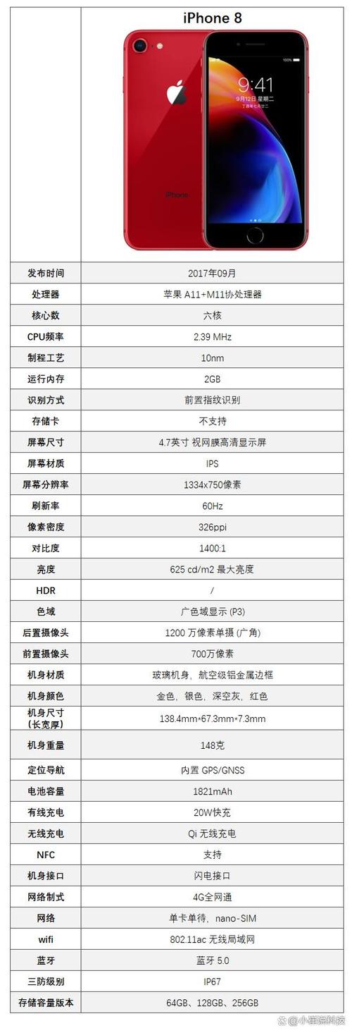 苹果8参数