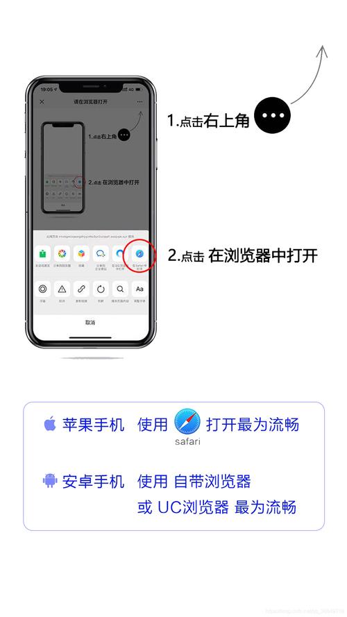 用浏览器打开