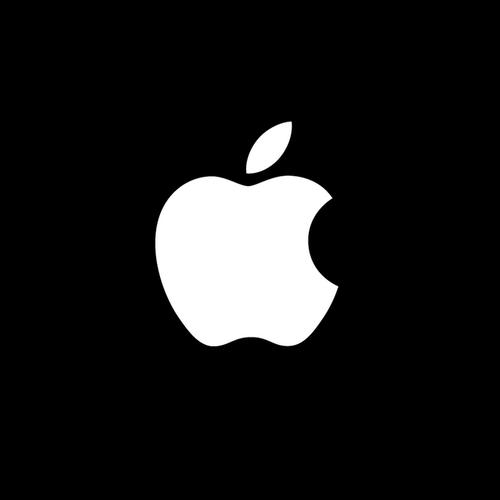 可复制的苹果logo标志