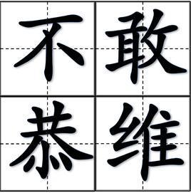 不敢恭维