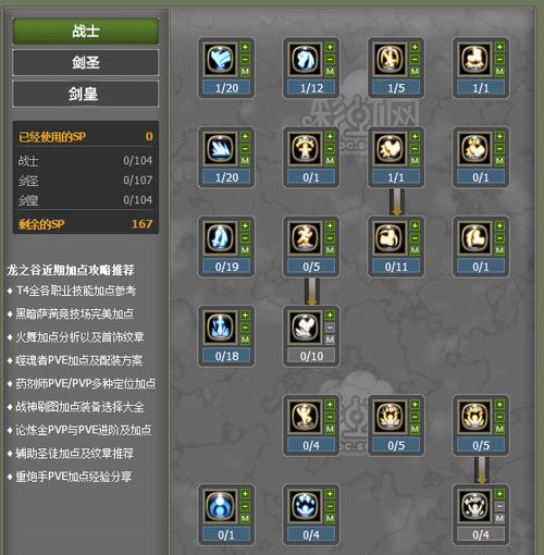 龙之谷加点模拟器