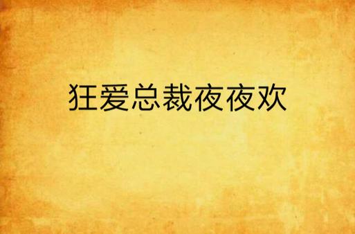 总裁夜夜爱