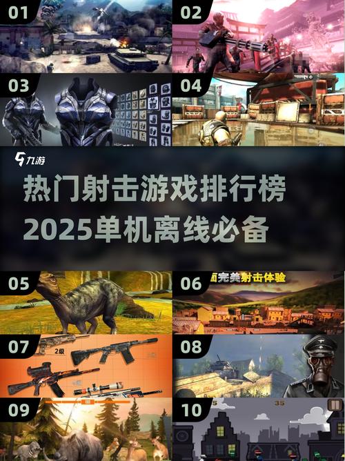 10大单机离线射击游戏推荐2025最耐玩的单机射击手游top1