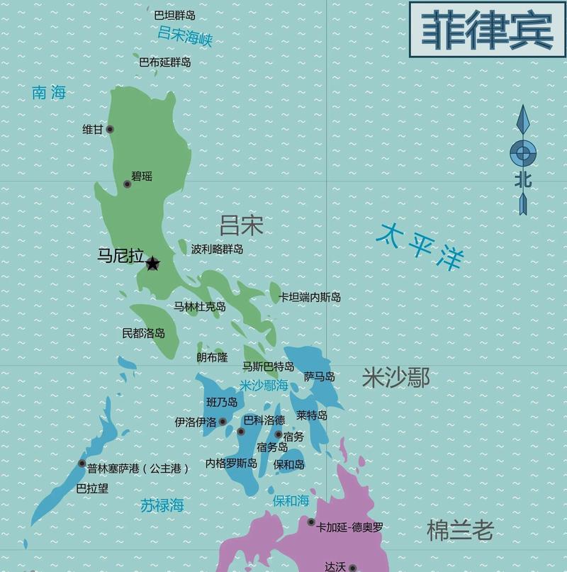 菲律宾地图